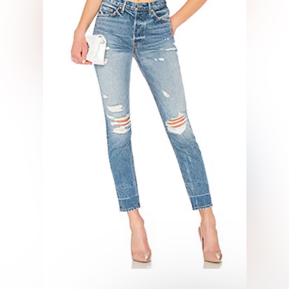 Grlfrnd Karolina high rise jeans. Color Nothing else matters as 30 NWOT